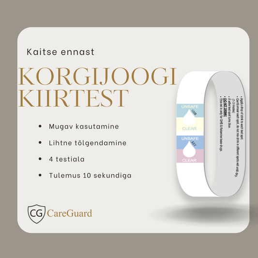 Korgijoogi tuvastamise käepael