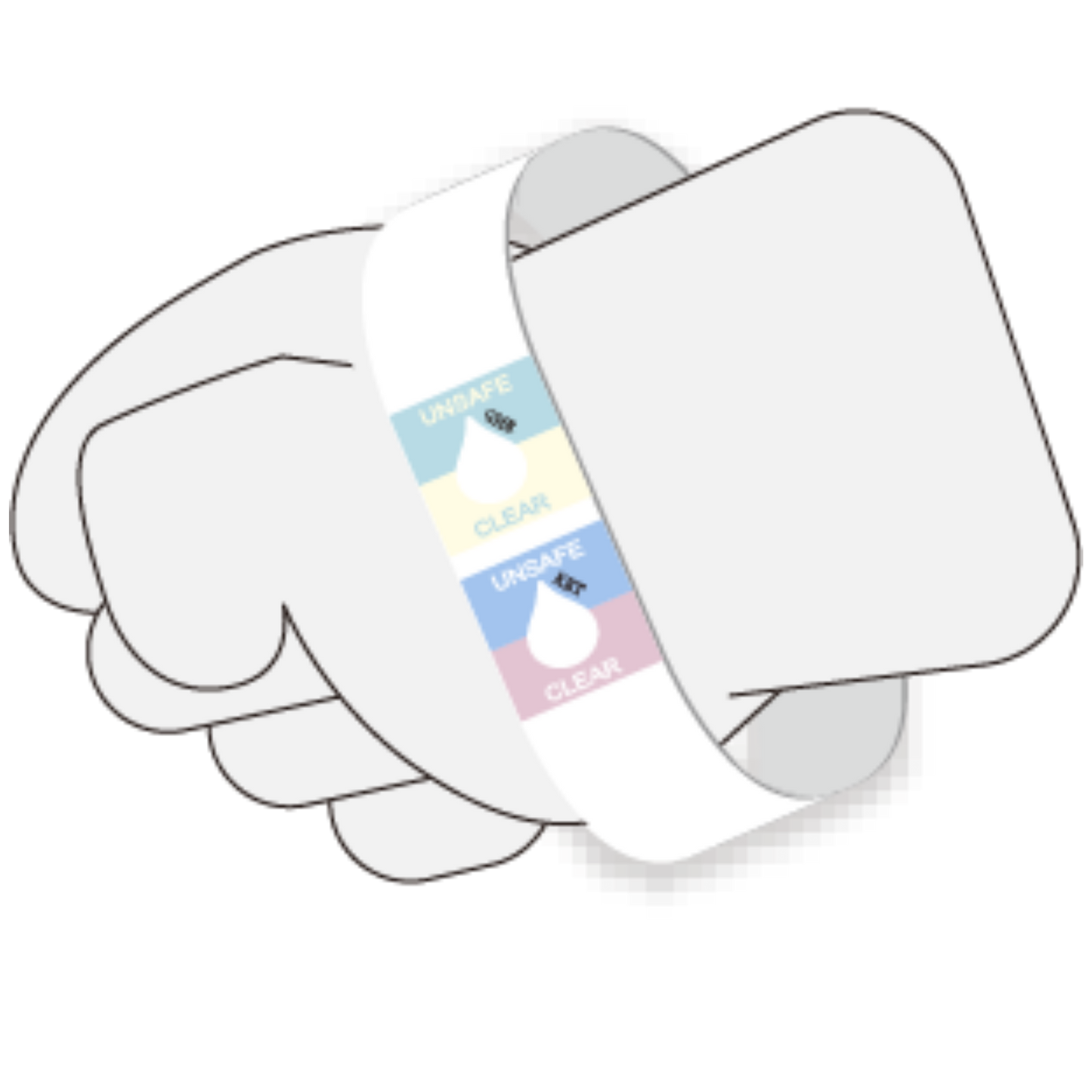 Korgijoogi tuvastamise käepael