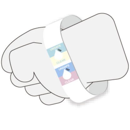 Korgijoogi tuvastamise käepael