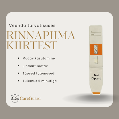 Rinnapiimast alkoholi mõõtmine